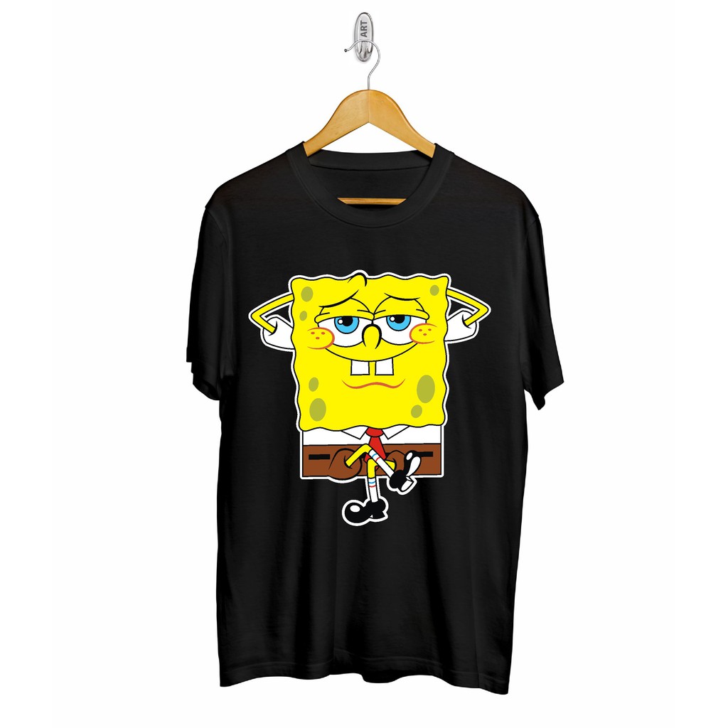 baju kaos distro pria keren / kaos spongsbob / KAOS PATRIK / KAOS ANIME / KAOS KARTUN / T SHIRT PRIA /KAOS LENGAN PENDEK /