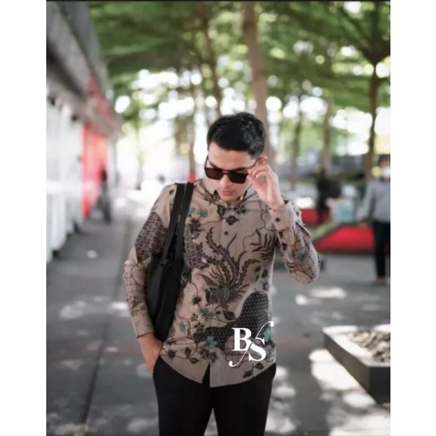 BATIK PRIA REGULERFIT MODERN LENGAN PANJANG OB 514