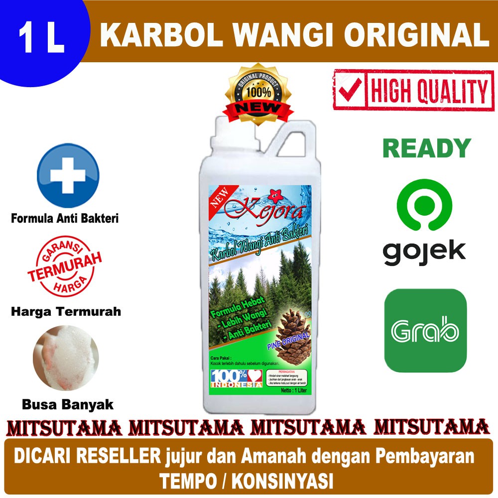 KARBOL WANGI Serbaguna Menghilangkan Bau Kamar mandi dan Anti Kuman + Anti Bakteri