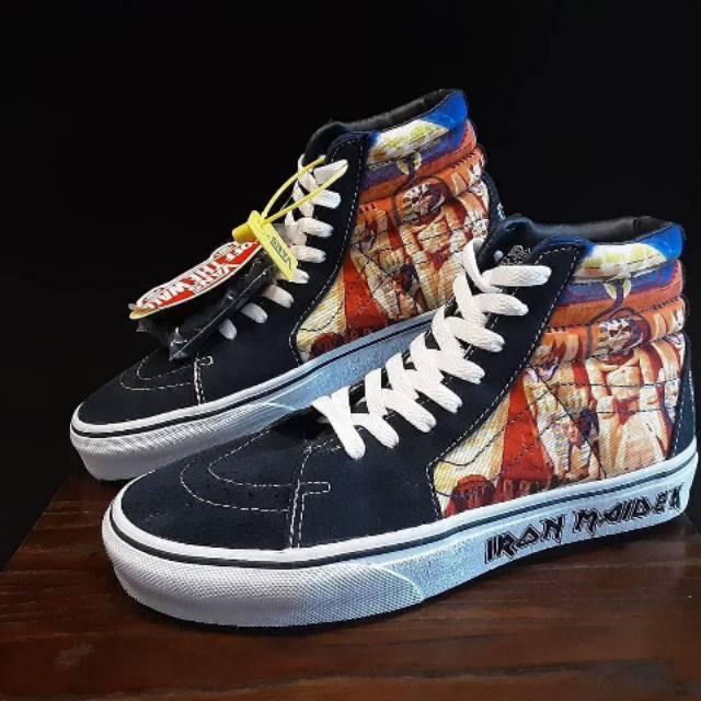 Vans Sk8 Hi (Iron Maiden Power Slave) STV Navy