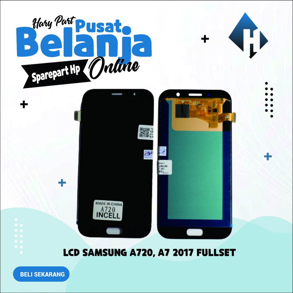 LCD Samsung A720 / A7 2017 Fullset
