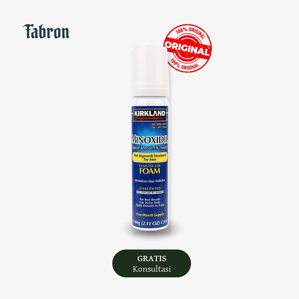 Minoxidil Foam Kirkland 5%