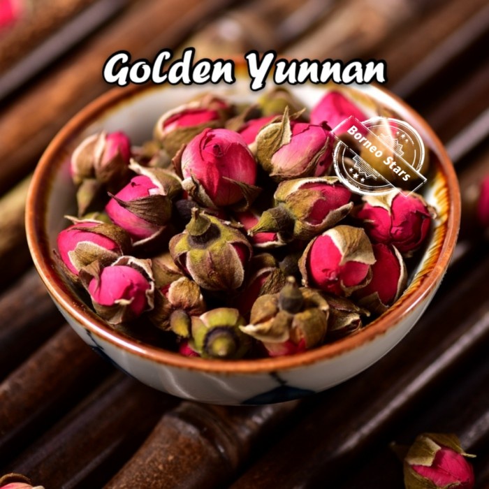 

Tea Rose/ Dried / Tea Bunga Mawar kering - Yunnan 50g (BERKUALITAS)