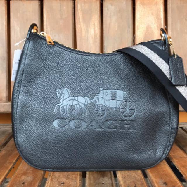 Coach jess hobo black