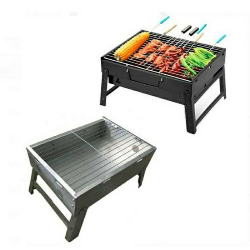 [RA] ALAT PANGGANGAN PORTABLE BBQ BARBEQUE GRILL SOSIS BASO SATE