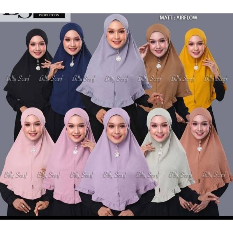 Bergo maryam rempel/bergo maryam standard/bergo rempel