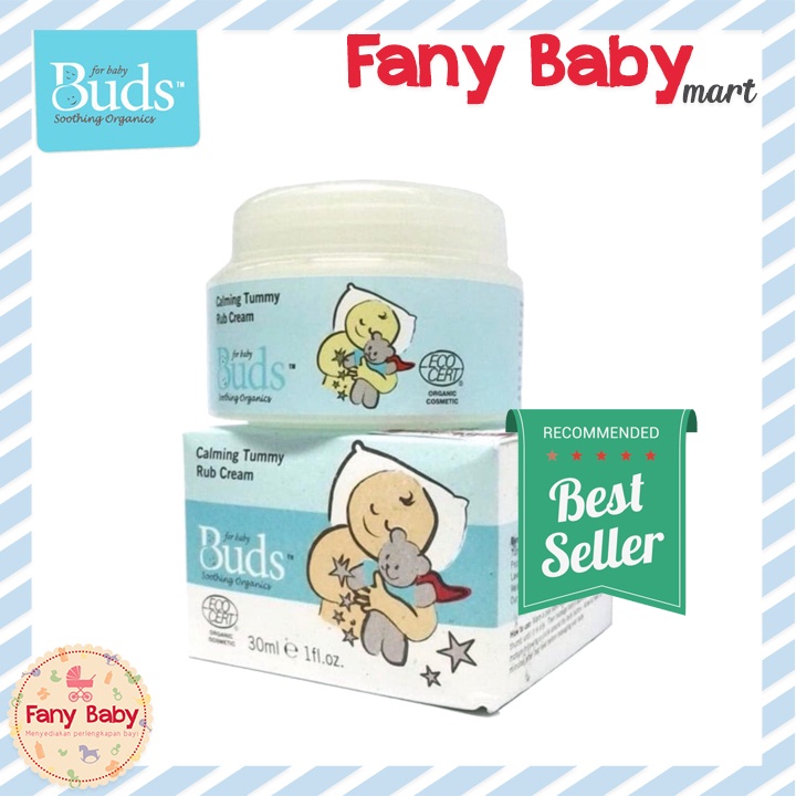 BUDS SOOTHING ORGANICS CALMING RUB BABY / WITH ALOE VERA &amp; ORGANIC ESSENTIAL OILS [BEST SELLER]