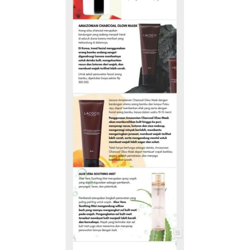 Masker Comedo LOCOCO CHARCOAL