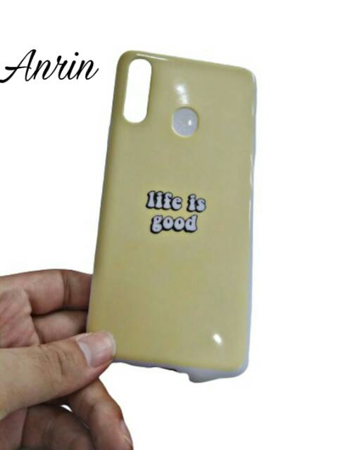 Case uv oil timbul macaron quotes Vivo Y19