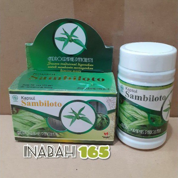 Kapsul sambiloto 50 kapsul BPOM