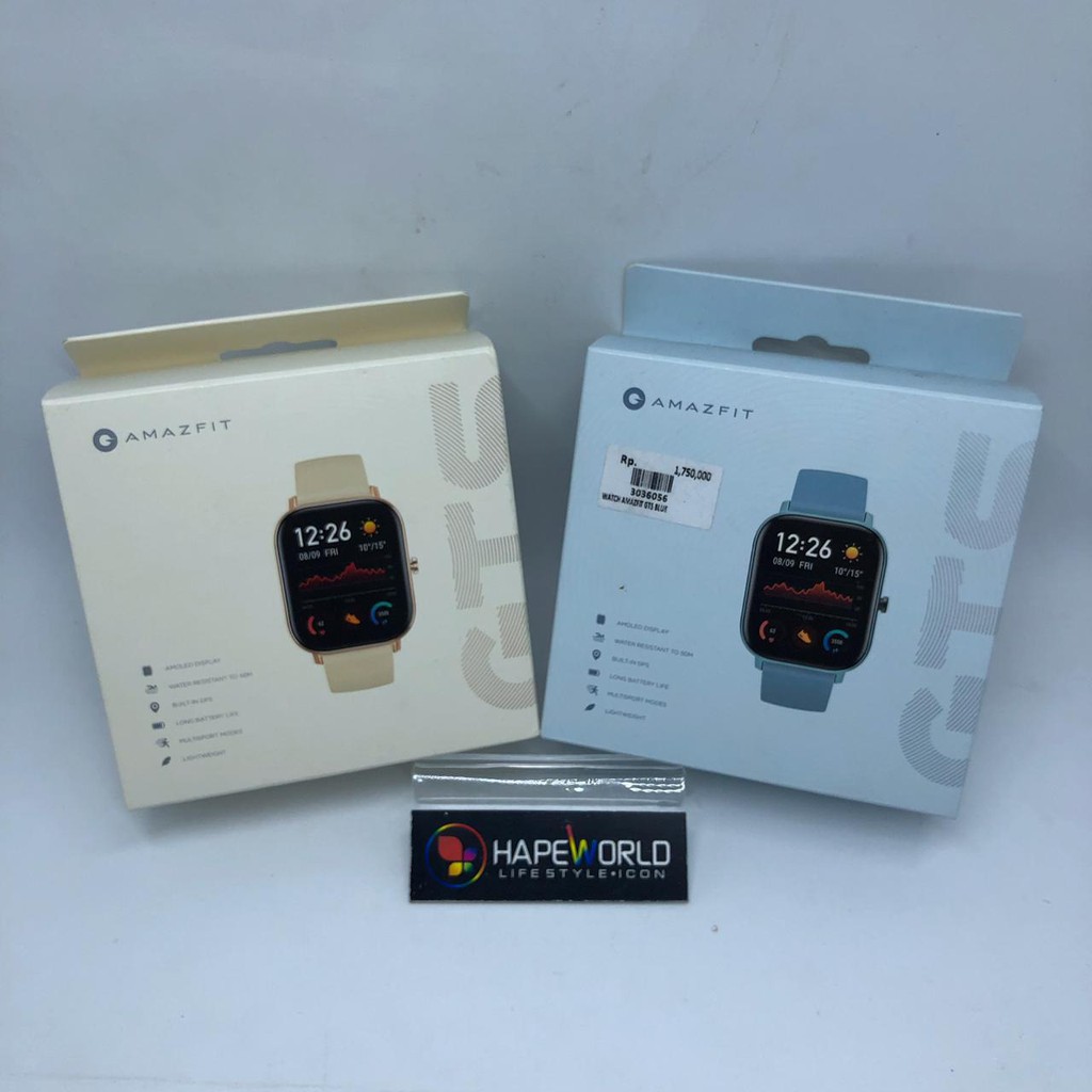 SMARTWATCH AMAZFIT GTS AMOLED DISPLAY ORIGINAL GARANSI RESMI