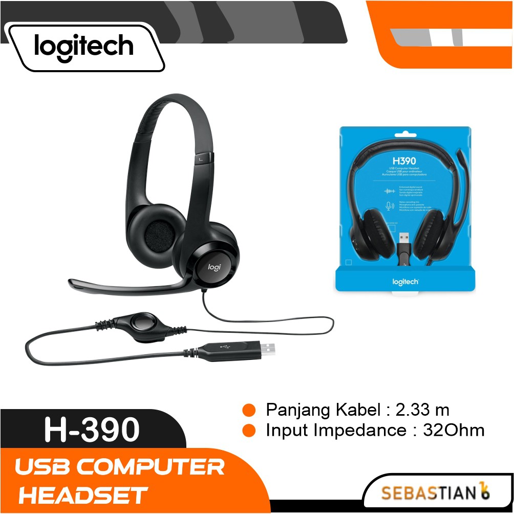 logitech computer headphones with mic