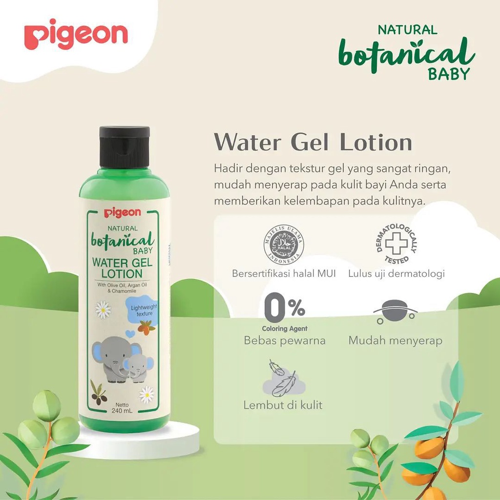 Pigeon Natural Botanical Water Gel Lotion 240ml