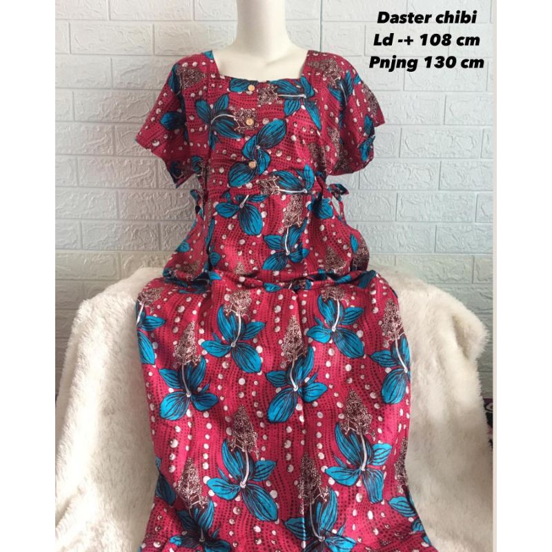 Daster jumbo tali samping kanan kiri