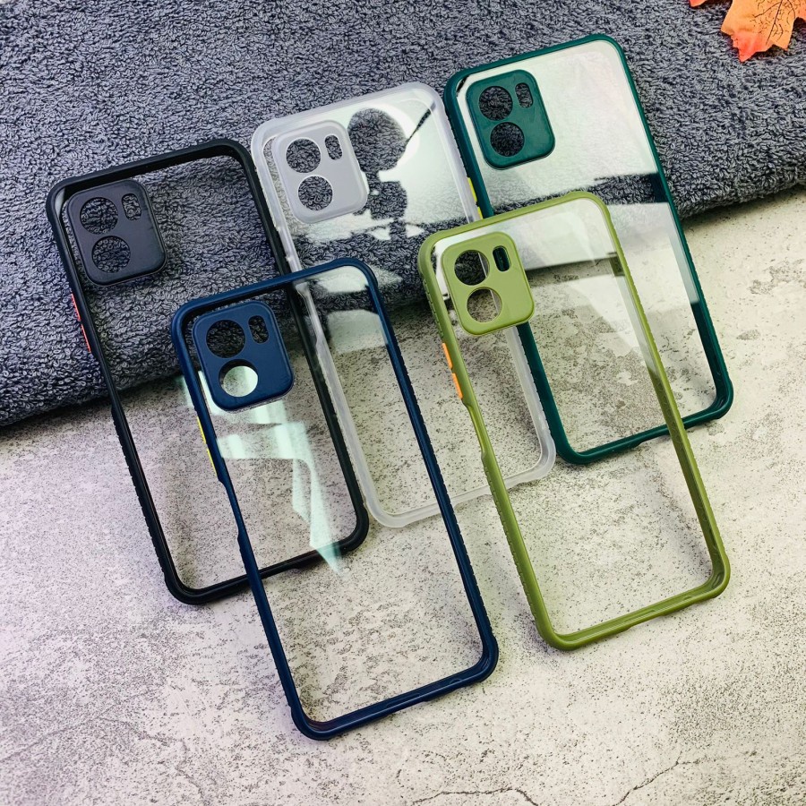 VIVO Y15S Y01 Y33T CASE MIQILIN UME HARDCASE FUZE KACA CLEAR BENING AERO COLOUR CASING PROTECT CAMERA COVER PELINDUNG KAMERA