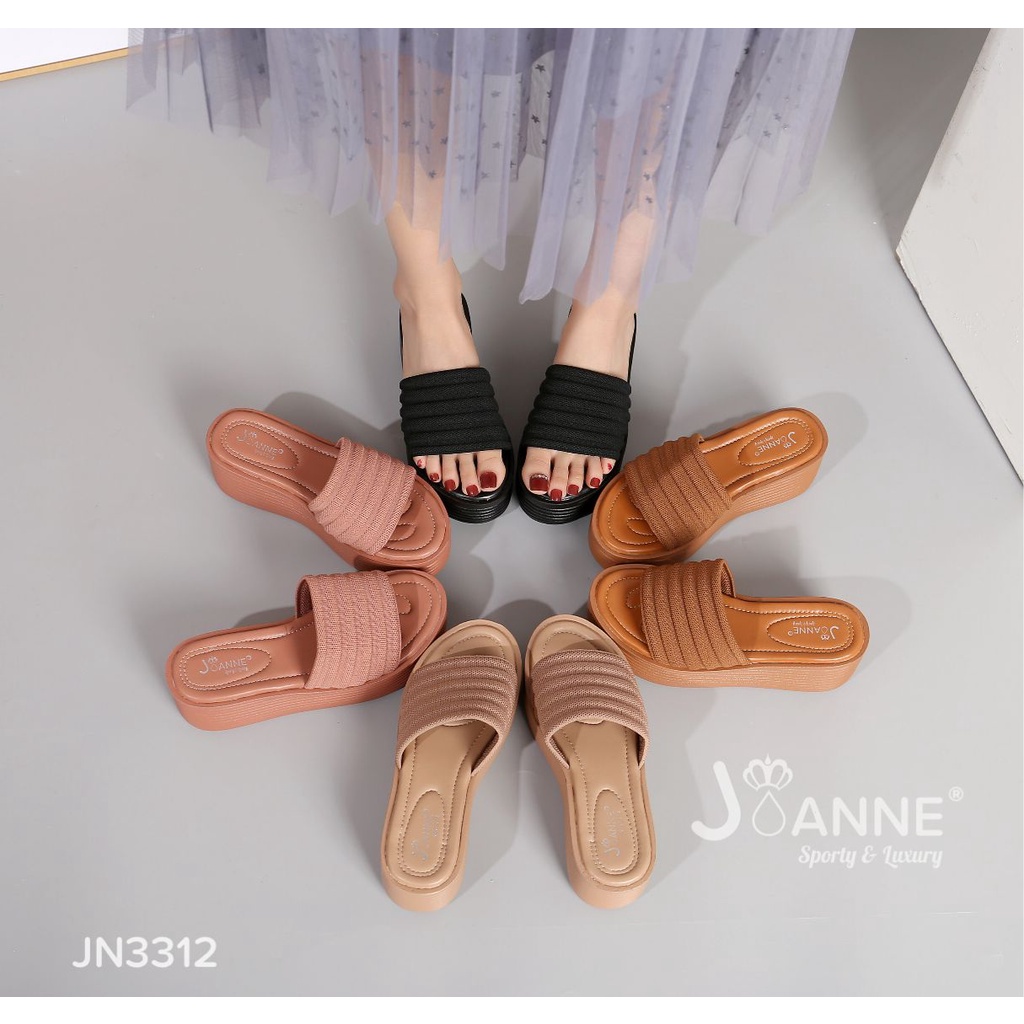 JOANNE Wedges Sandals #JN3312 ORIGINAL