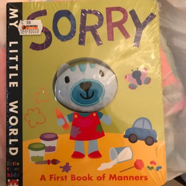 Book of manners sorry