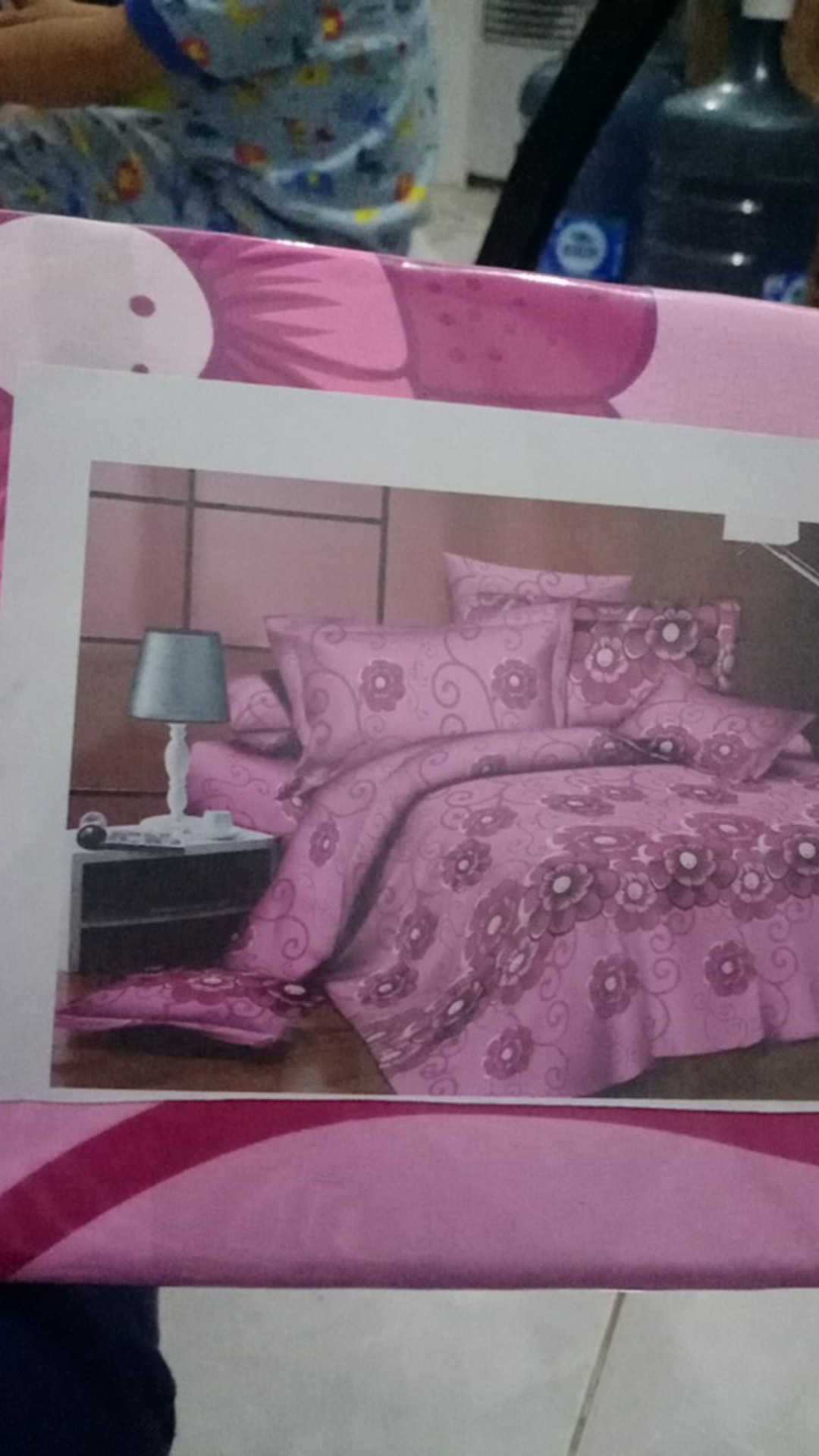 Sprei Lucky Bed Uk. 120x200cm Single Bed