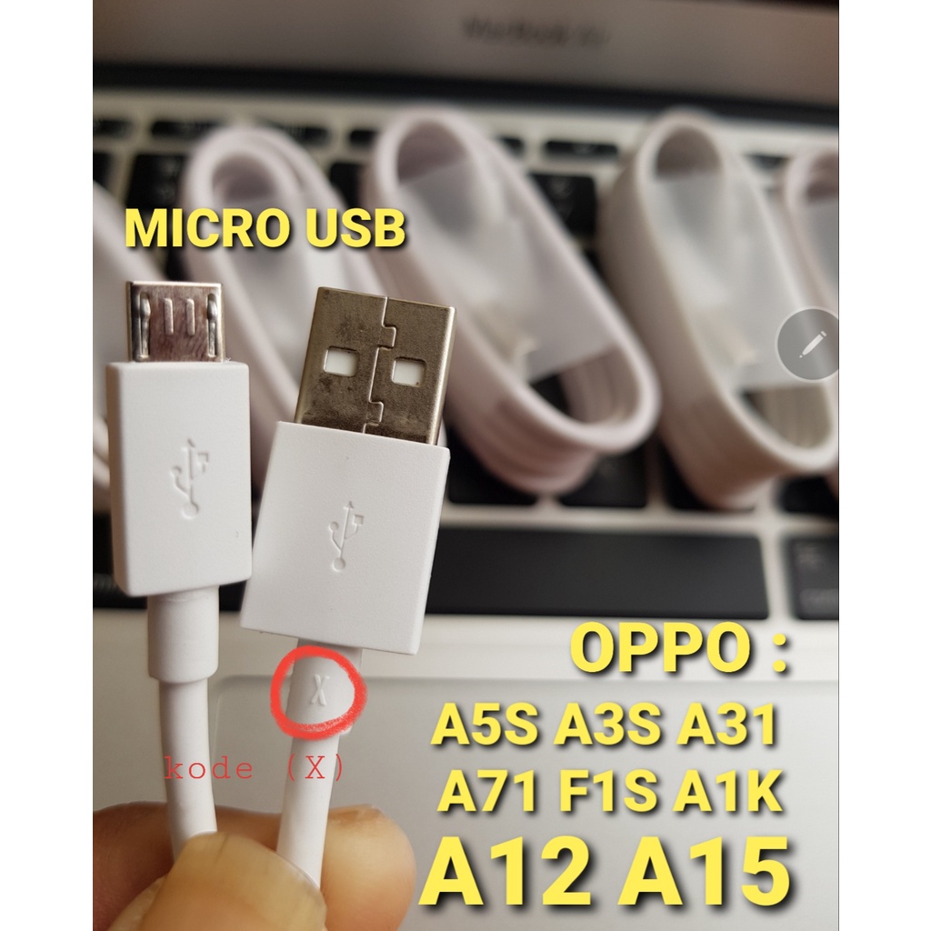 Kabel data oppo micro original center oppo