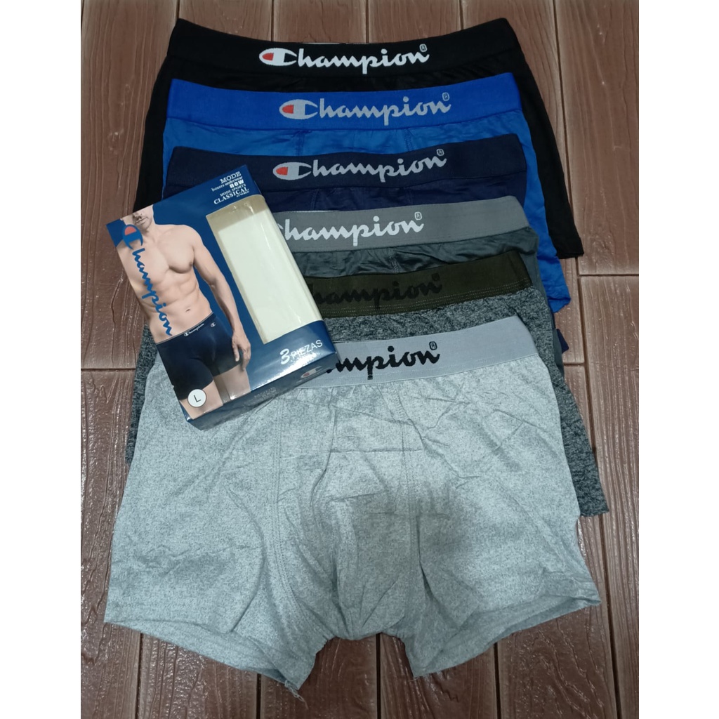 PROMO 3 PCS BOXER CAMPION PRIA / CELANA DALAM BOXER PRIA