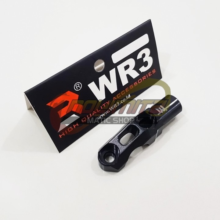 Breket Dudukan Mirror Holder Lubang Baut Spion Stang WR3 Universal