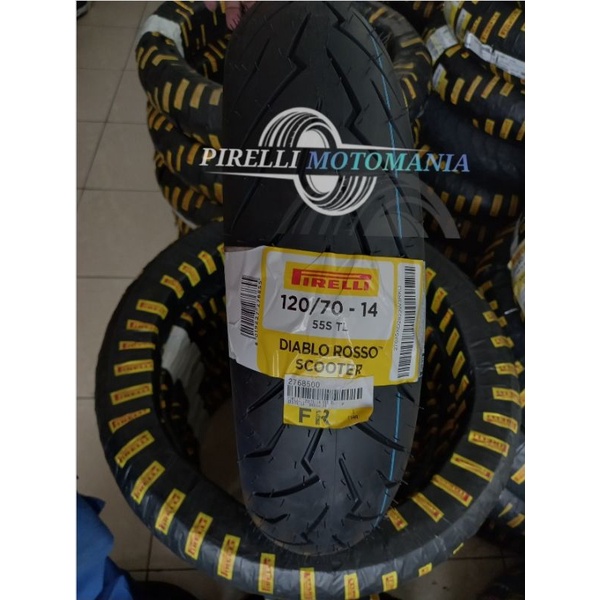 Ban Pirelli Diablo Rosso Scooter 120/70-14
