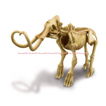 4M Mammoth Dig a Mammoth Skeleton Mainan Tulang Binatang Purba