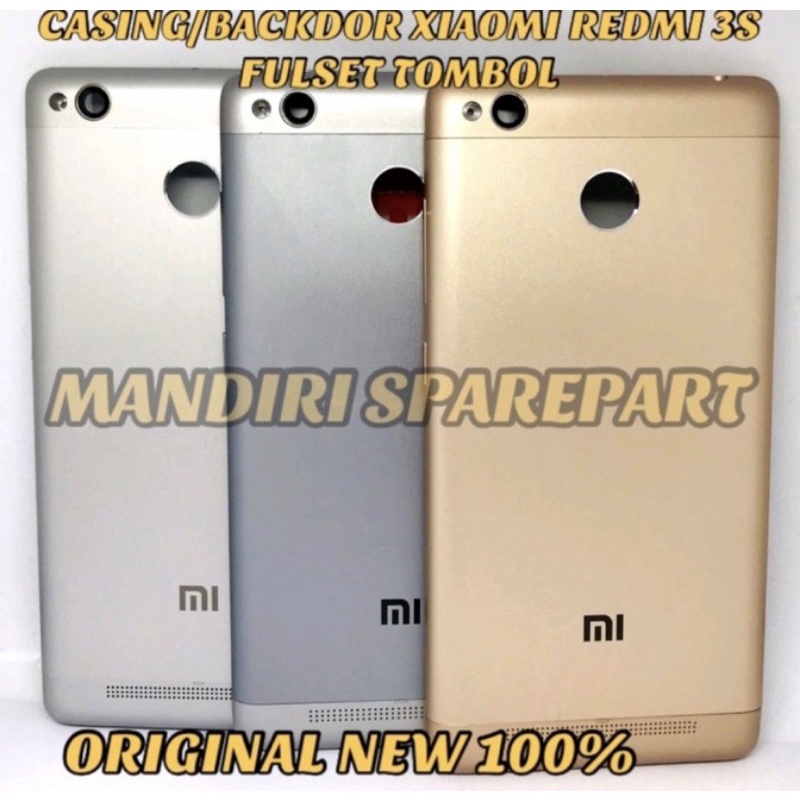 BACKDOOR XIAOMI REDMI 3S CASING XIOMI REDMI 3S PRIGINAL NEW