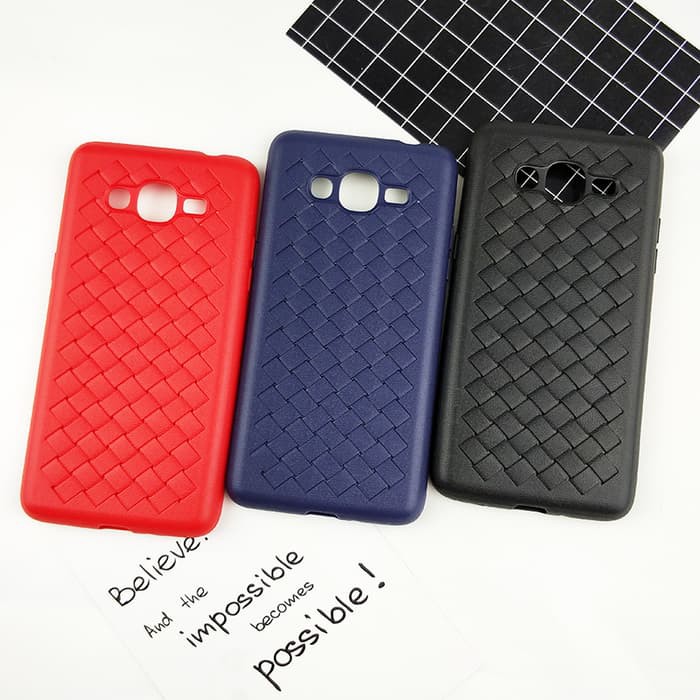 WOVEN case Samsung J2 Prime / case Samsung Grand Prime / case hp / soft case / hard case
