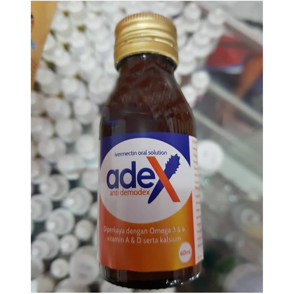 Adex Anti Demodex - Obat Oral Demodex dan Scabies Kucing / Anjing