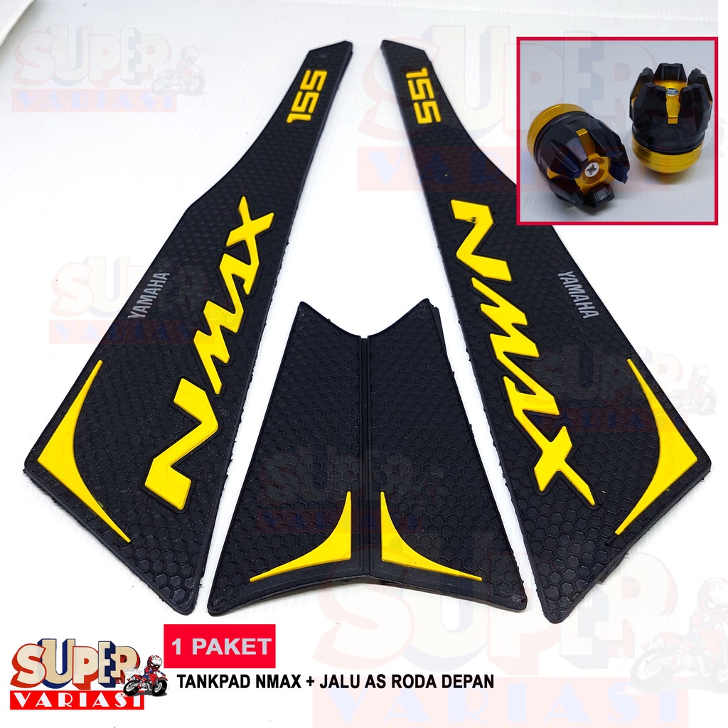 (PROMO) TANKPAD NMAX LAMA / DECKPAD NMAX / TANGPAD NMAX PAKE JALU AS RODA DEPAN