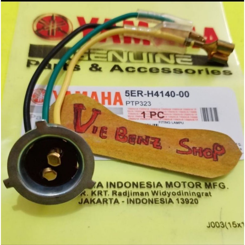 Fiting lampu motor mio