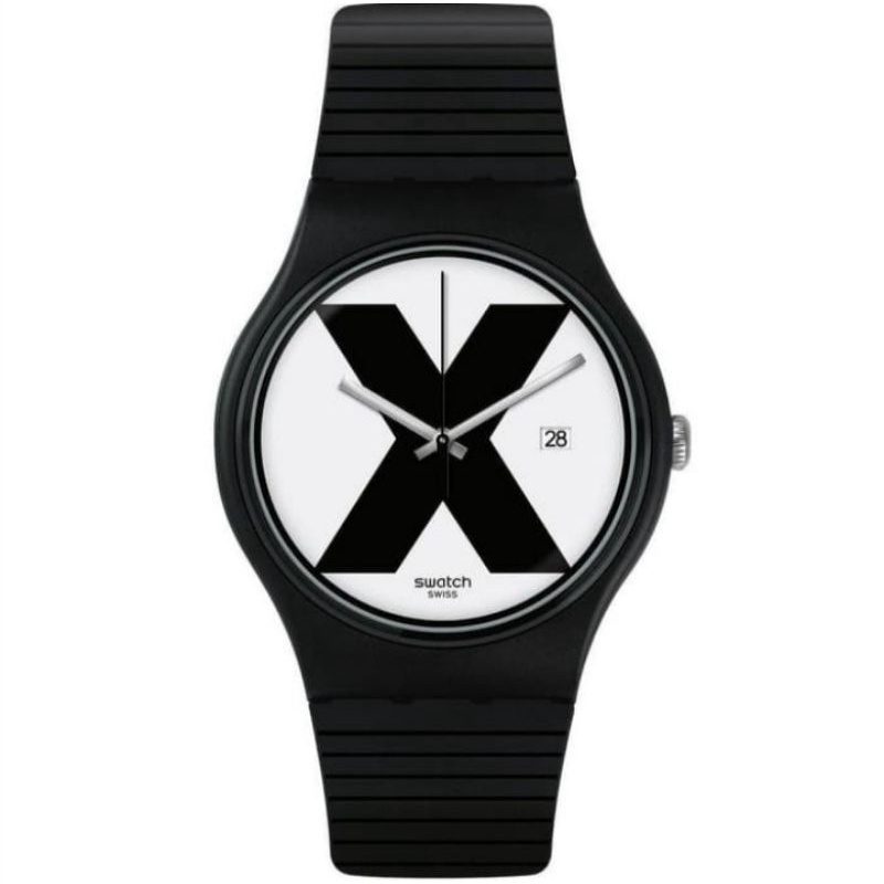 Jam Tangan Swatch SUOB402 X BLACK Original100%  Garansi Resmi / Jam Tangan Pria Swatch Ori Terbaru