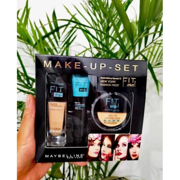 Meibeline Fit Me Make Up Set 3In1