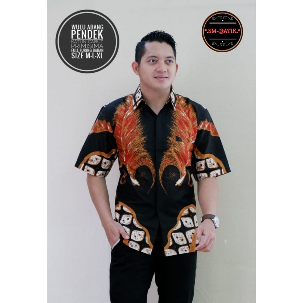 WULU ABANG SM BATIKSOLOAMANAH KEMEJA BAJU BATIK PRIA SOLO LENGAN PENDEK PANJANG LAPIS FURING ATASAN BATIK PREMIUM MODERN KATUN HALUS WIJAYA LOMBOK ABANG DJAYAGUNA  PARANG GORA KAWUNG MERAH MERAK BIRU PARANG MERAH WIDORO KAWUNG GEDHE KLABANG IRENG WISAKA