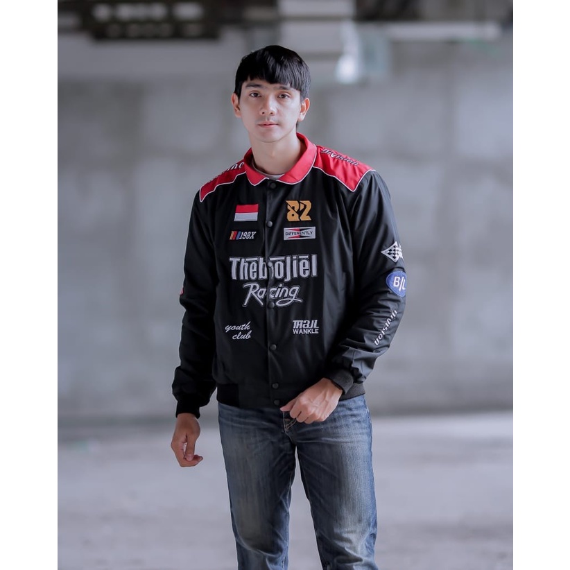 Jaket Sweater Hoodie Racing 043 THBL Untuk Pria Dewasa Dan Remaja