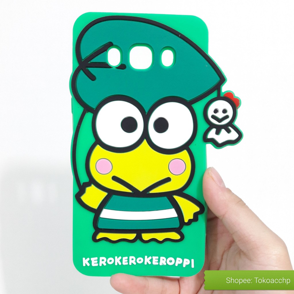 Silicon Case 3D Keropi Leaf For REDMI 4X / silikon tebal karakter lucu / case anak anak warna biru / pelindung hp