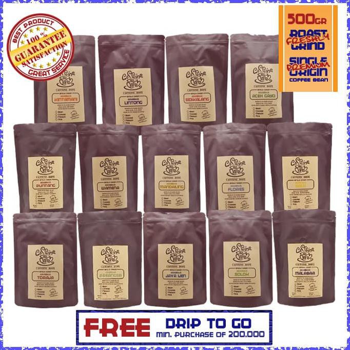 

Apoj89Otq Kopi Arabika Kintamani 500 Gr Single Origin Bean/Biji & Ground/Bubuk - Coarse - Kasar