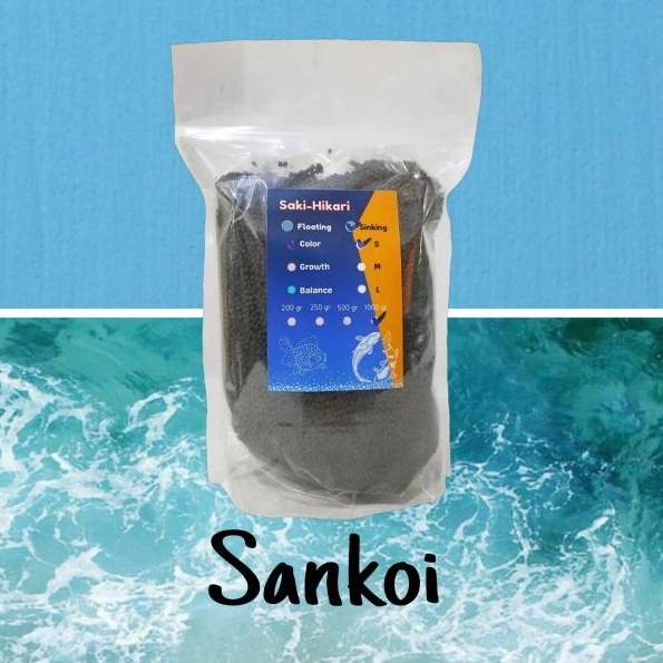 SAKI HIKARI COLOR S SINKING 1 KG