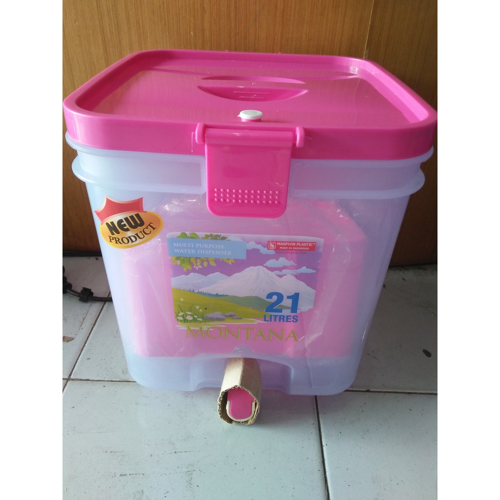 Dispenser Air Minum Maspion 21 Liter Drink Jar Tempat Air Minum Shopee Indonesia 1703