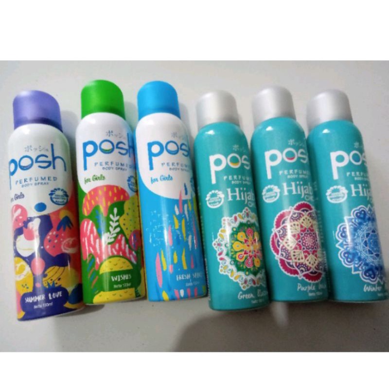 Posh GIRL dan HIJAB Body Spray 150ml