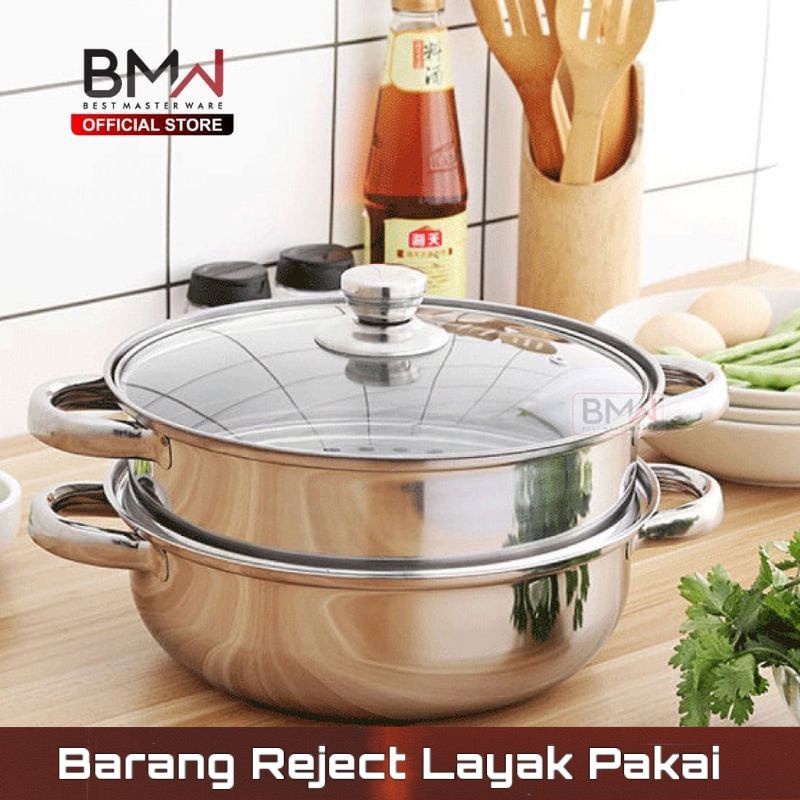 Panci Siomay Steamer Susun 4 Gagang