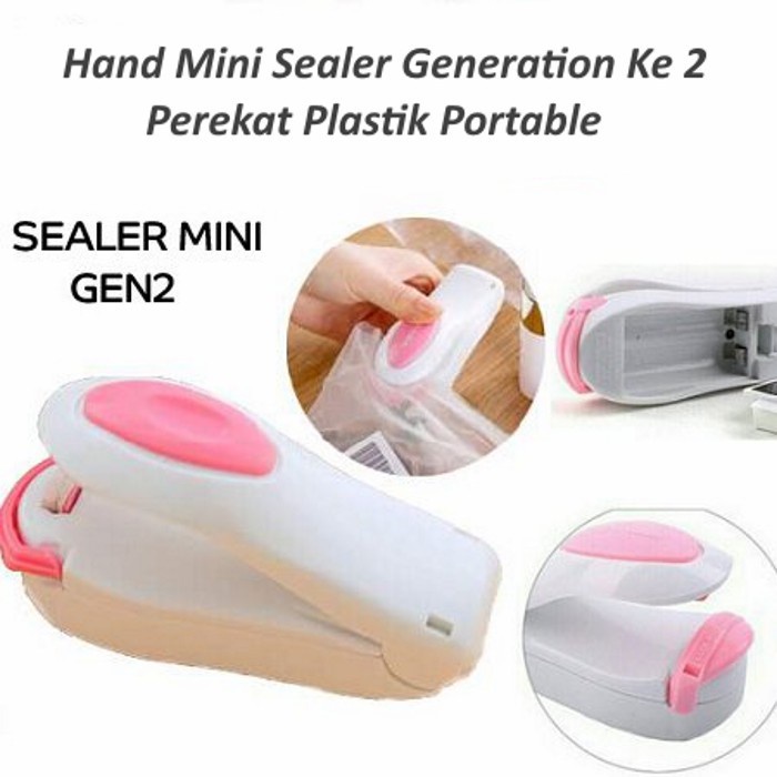 Berkualitas Perekat Plastik Elektrik / Mini Hand Sealer