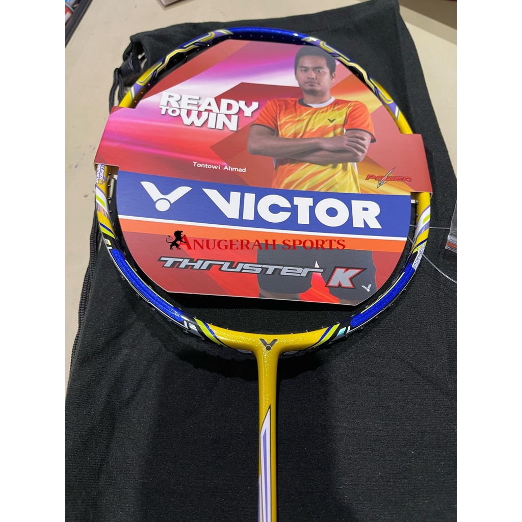 CLEARANCE SALE Raket Victor THRUSTER K 7000S (TK-7000 S) ORIGINAL