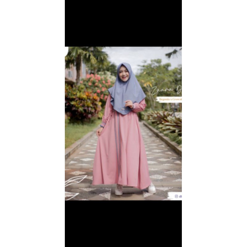 zaara dress by dhiya official ready xl set