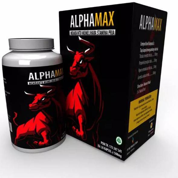 Terbaru - ALPHAMAX CAPSULE - ALPHAMAX KAPSUL ORIGINAL