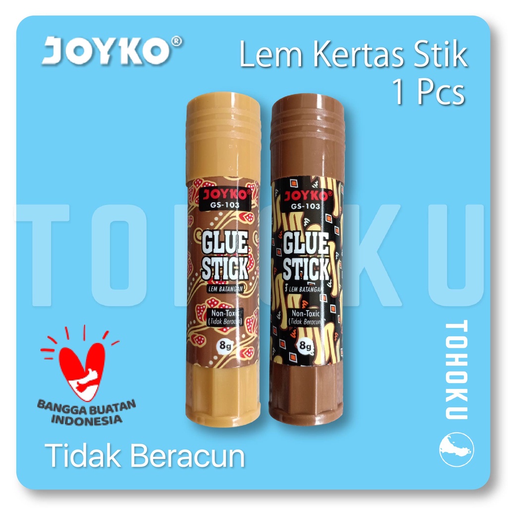 

Glue Stick - Lem Kertas Bermotif Batik