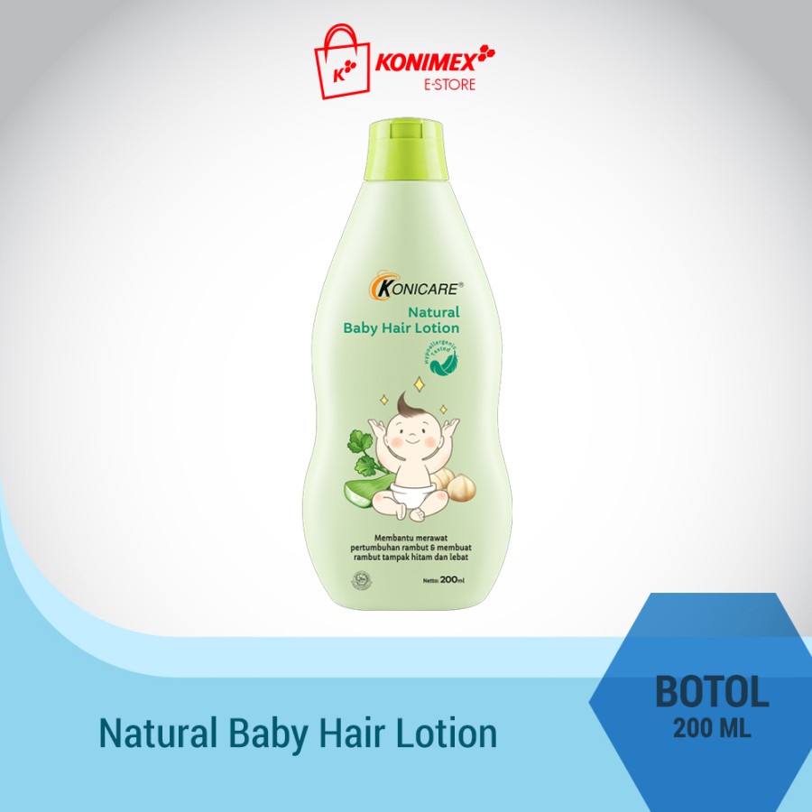 KONICARE NATURAL BABY HAIR LOTION 200ML