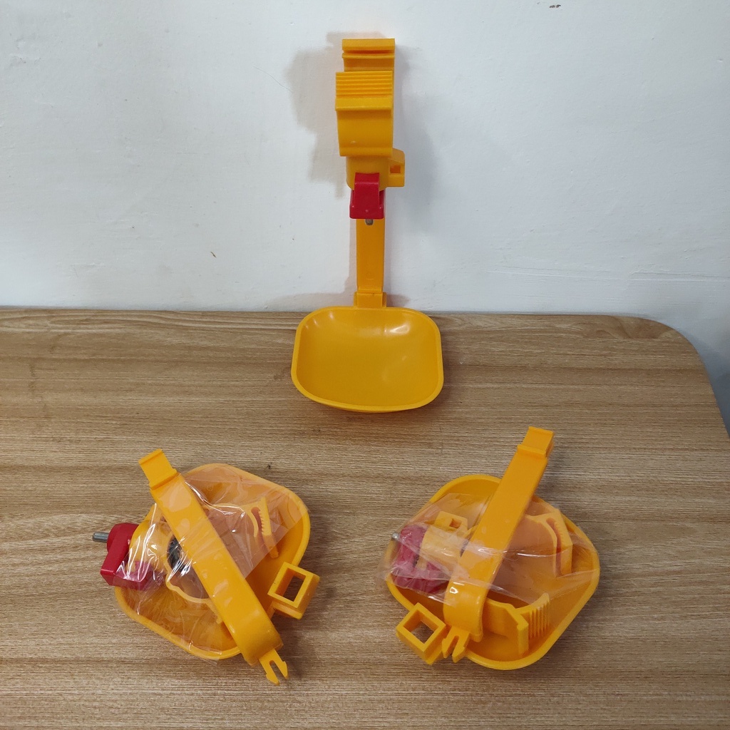NIPPLE AYAM A9 MANGKOK ORANGE - Mangkok Nipel Ayam - Nepel Ayam A9 - Mangkok Ayam - Mangkok Kandang Ayam Layer Broiler Petelur