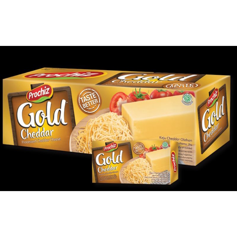 

Keju Procis Gold 250gr Potong